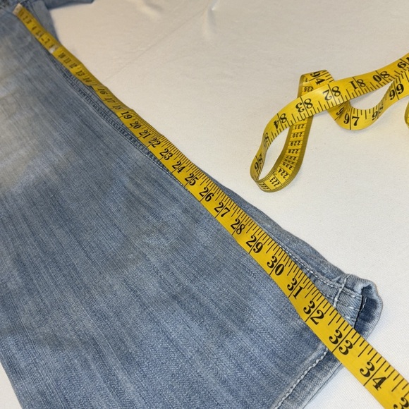 BKE Denim jeans Jake style bootcut stretch midrise embroidered pockets Sz 32L - Picture 3 of 9